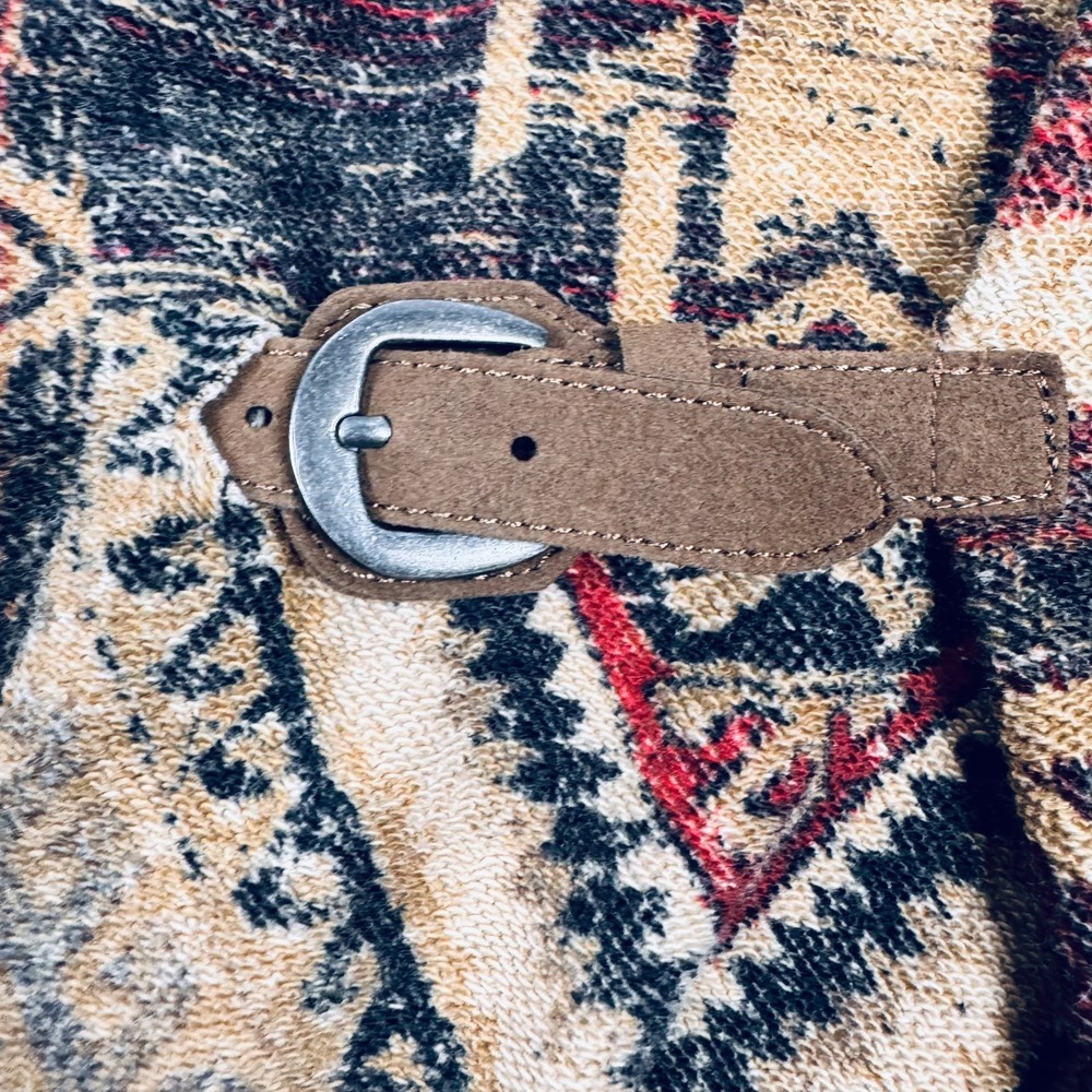 Lauren Jeans Co‎ Ralph Lauren Cardigan XL Brown Southwestern Aztec Tapestry - Picture 7 of 14